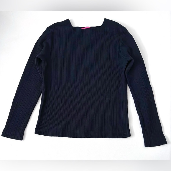 John Malkovich Spring/Summer 2017 collection Square Neck Fisherman Sweater Navy - Picture 11 of 12